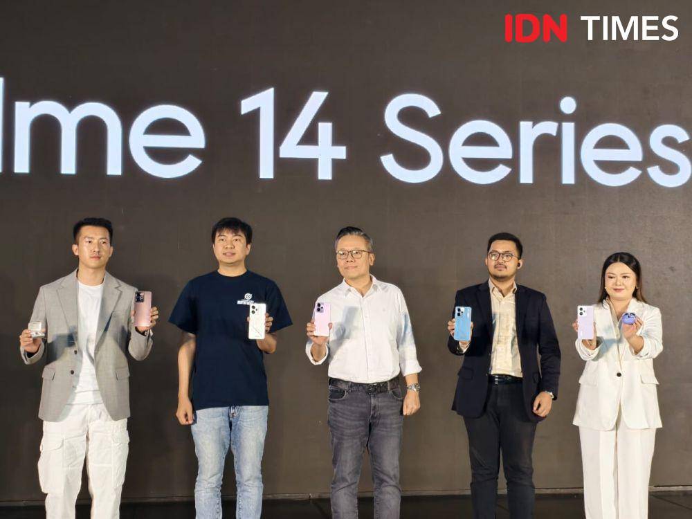 realme 14 Series 5G (IDN Times/Fatkhur Rozi)