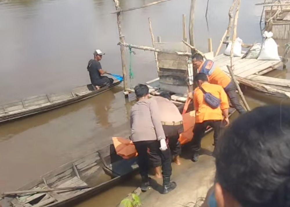 Mayat Pria Anonim Ditemukan Nelayan di Sungai Serigeni OKI