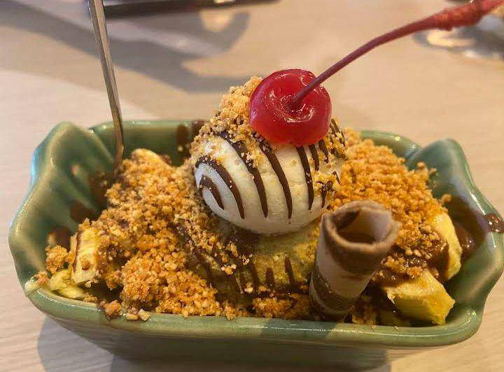 potret menu nutty monkey di Zangradi Ice Cream (google.com/maps/tony alexander)