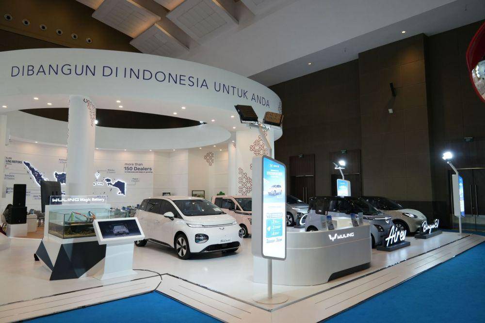 Booth Wuling di PEVS 2025 (Wuling)