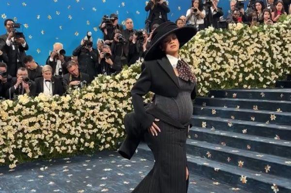 Rihanna Umumkan Hamil Anak Ketiga, Pamer Baby Bump di Met Gala 2025