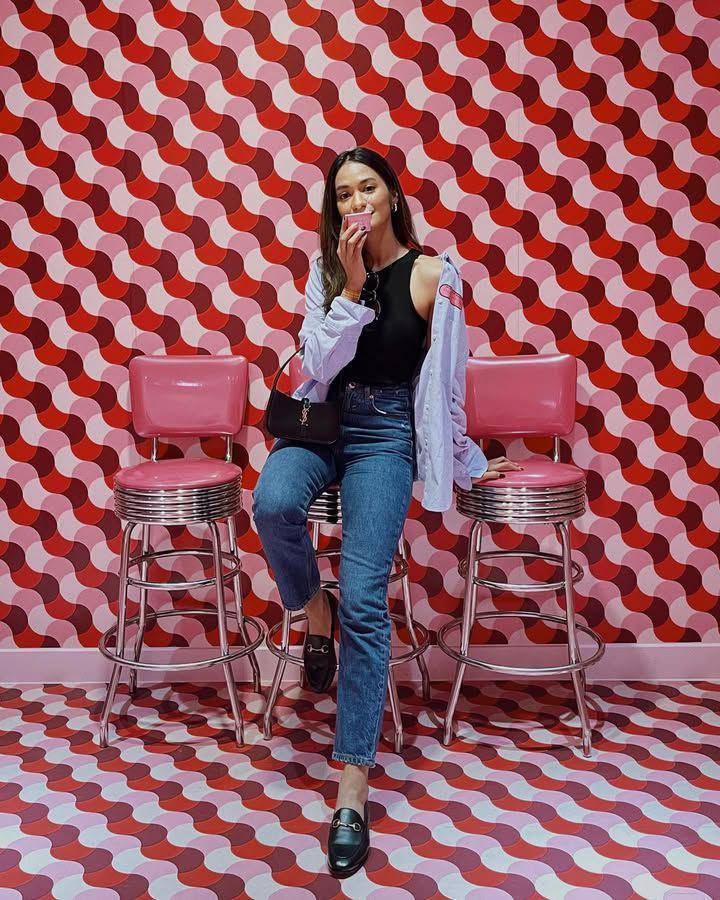 inspirasi OOTD Hana Malasan pemeran film Sorop (instagram.com/hanamalasan)