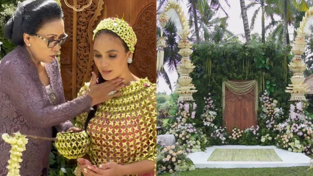 7 Dekorasi Siraman Luna Maya, Tema Natural Bernuansa Cerah