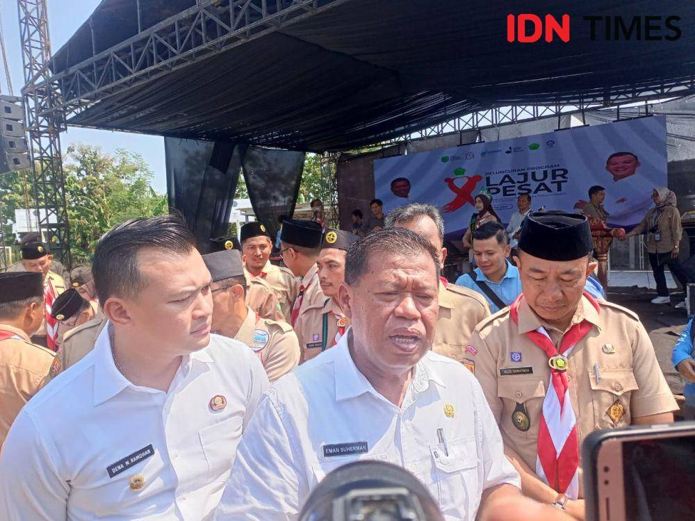 Inin Nastain/ Bupati Majalengka Eman Suherman