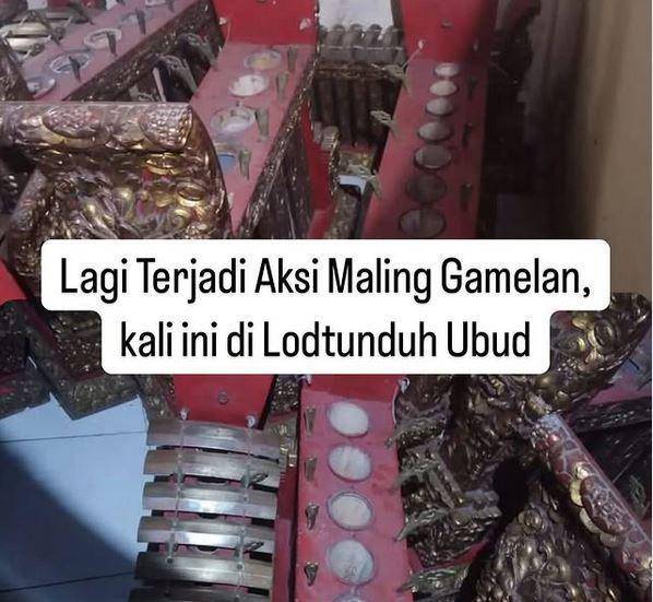 Maling gamelan ditangkap jajaran Polsek Ubud. (Dok. IDN Times/istimewa)