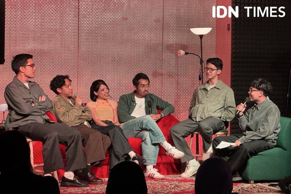 Lomba Sihir dalam konferensi pers pada Selasa (6/5/2025) (IDN Times/Elizabeth Chiquita)