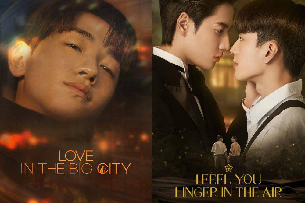 poster serial Love in the Big City dan I Feel You Linger in the Air. (dok. TVING/Love in the Big City | dok. One 31/I Feel You Linger in the Air)