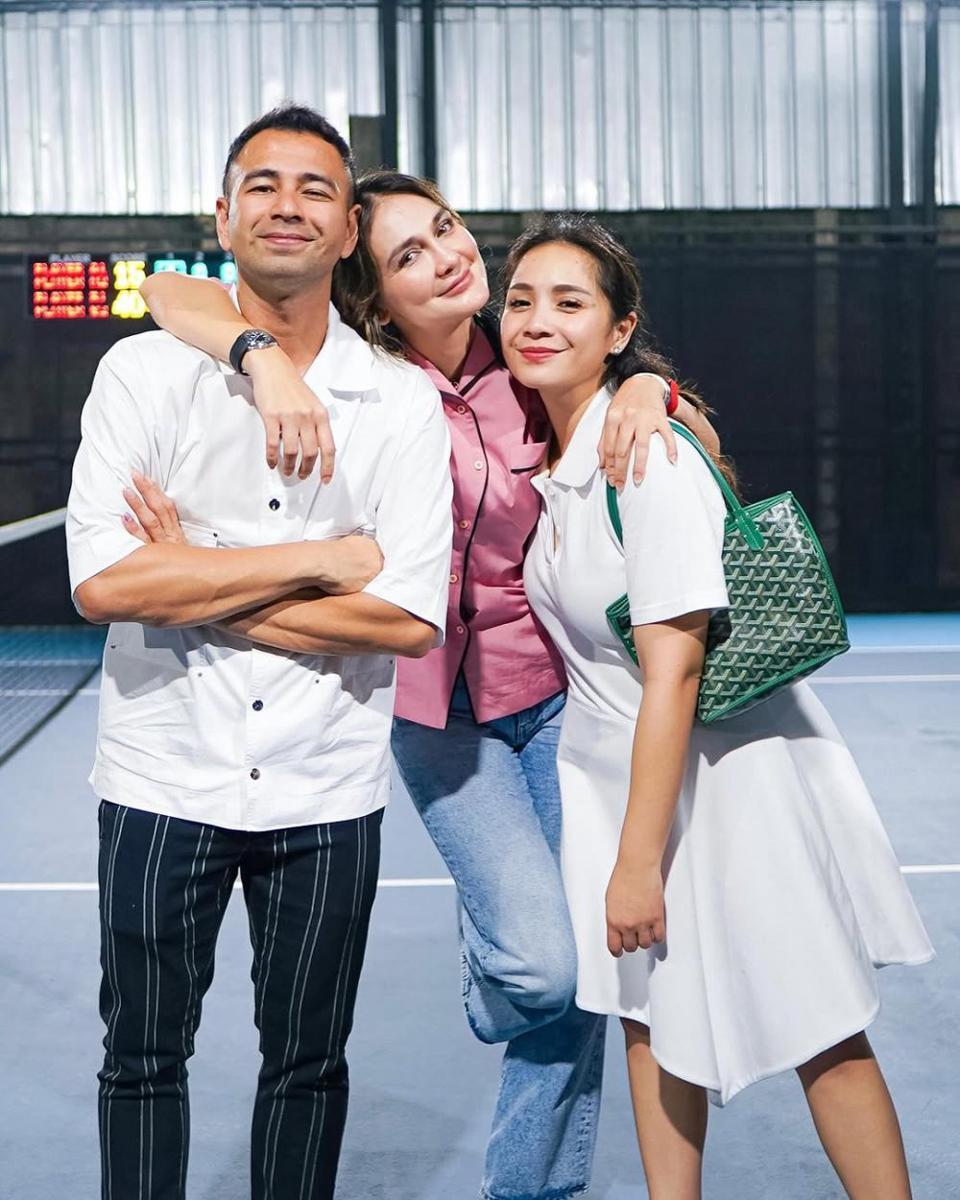 Luna Maya bersama Raffi Ahmad dan Nagita Slavina (instagram.com/@lunamaya)