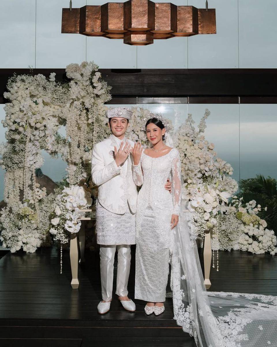 potret pernikahan Shenina Cinnamon dan Angga Yunanda (instagram.com/@angga)