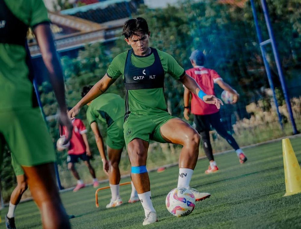 Pemain PSIS Semarang sedang jalani latihan rutin. (dok. PSIS)