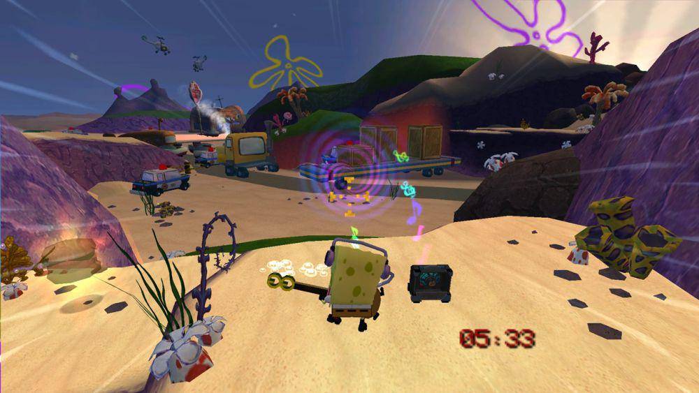 cuplikan gameplay The SpongeBob SquarePants Movie (dok. THQ/The SpongeBob SquarePants Movie)