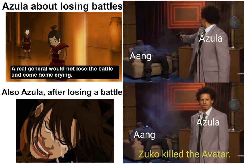 8 Meme Azula dari Avatar: The Last Airbender, Cewek Galak!