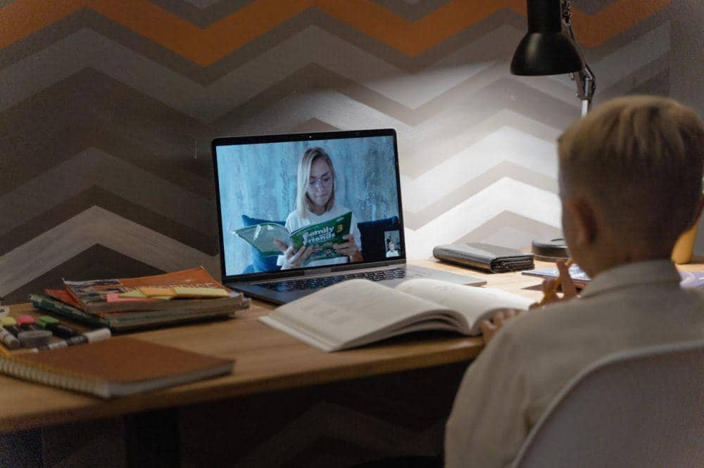 ilustrasi belajar online (pexels.com/Tima Miroshnichenko)