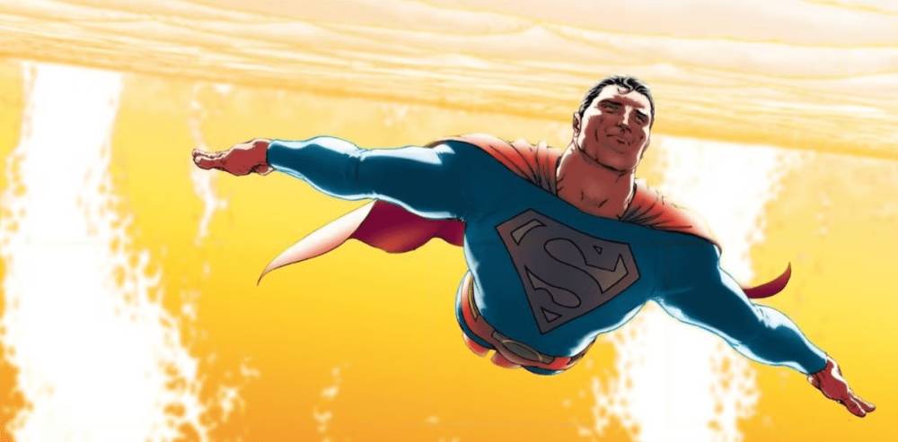 Superman sering digambarkan sebagai simbol harapan. (dok. DC Comics/All-Star Superman)