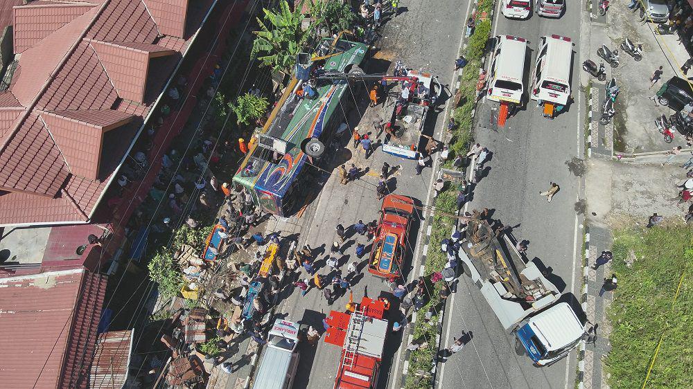 Penyidikan Kecelakaan Bus ALS di Padang Panjang, Sopir Belum Diperiksa