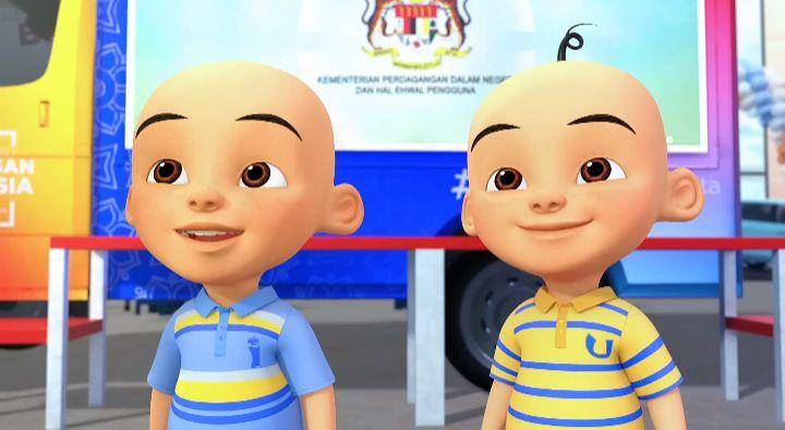 cuplikan Upin & Ipin (youtube.com/Les' Copaque Production)