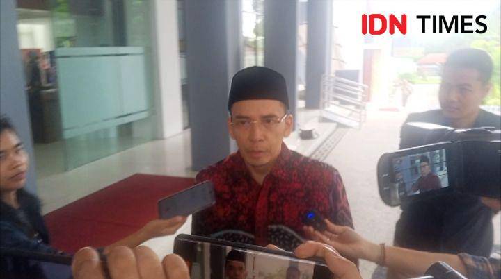 Eks Gubernur NTB TGB. M. Zainul Majdi. (IDN Times/Muhammad Nasir)