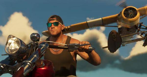 Jason saat mengendarai motor - GTA VI