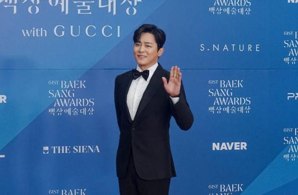 Potret Jo Jung Suk di Baeksang Arts Awards 2025 (Instagram/jament_official)
