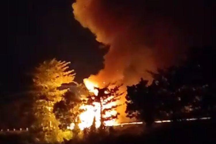 Kronologi Truk Amunisi TNI AD Terbakar di Tol Gempol, 1 Anggota Gugur