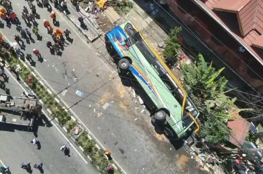 Ini Nama 12 Korban Meninggal pada Kecelakaan Bus ALS di Padang Panjang