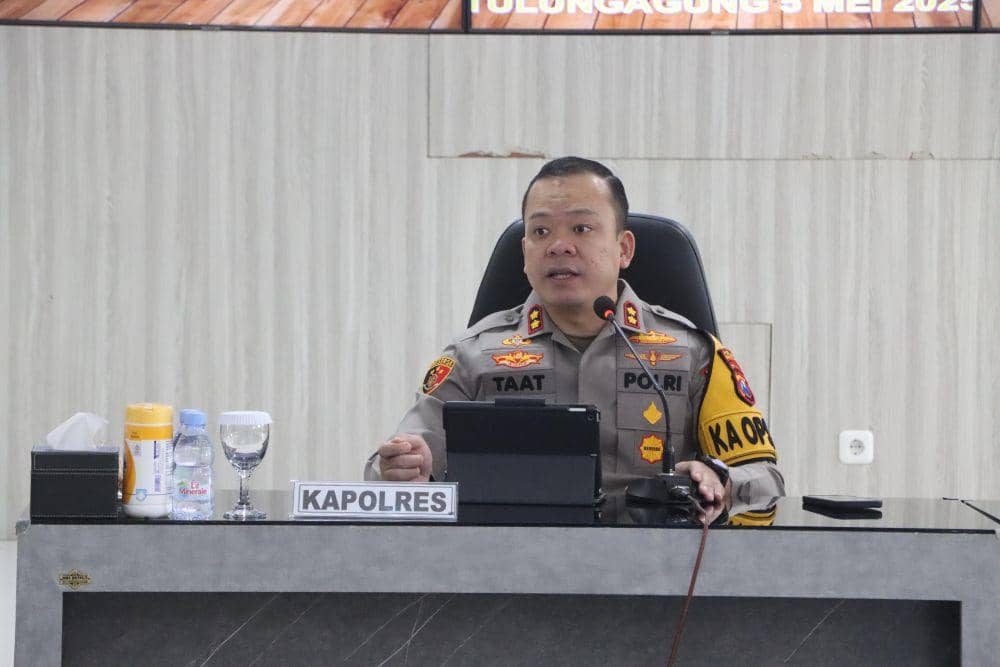 Kapolres Tulungagung, AKBP M Taat Resdi. IDN Times/ istimewa