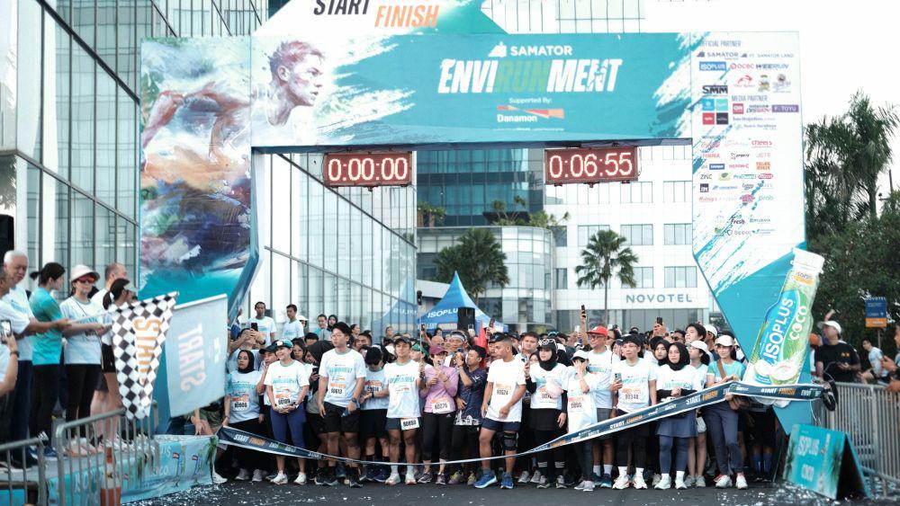 Samator EnviRUNment 2.0: Ajang Lari dan Edukasi Lingkungan