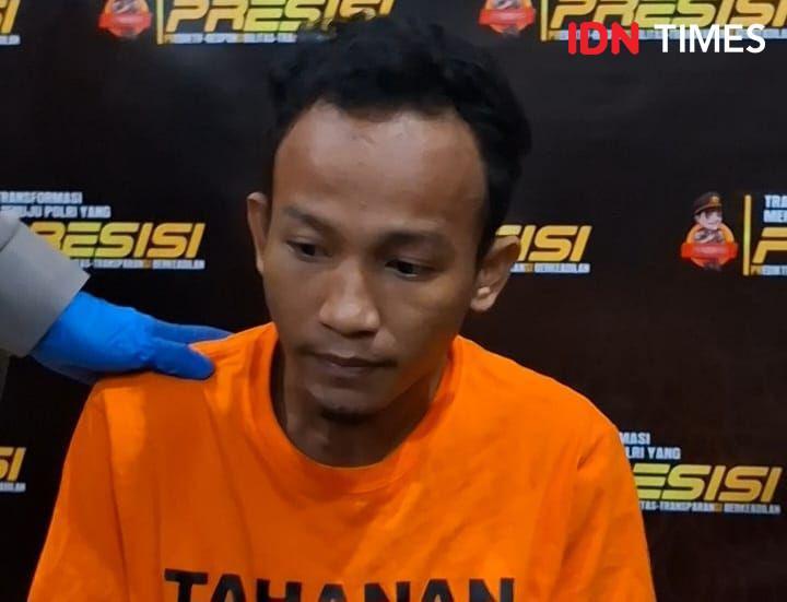 Perampok yang menggasak uang Rp400 juta di Makassar, Selasa (6/5/2025). IDN Times/Darsil Yahya