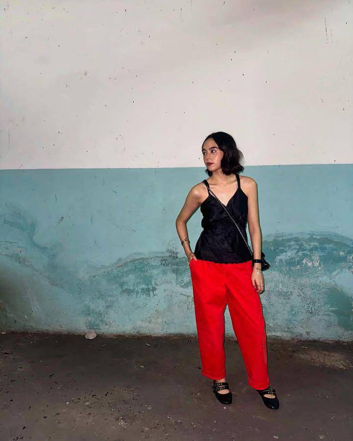 inspirasi OOTD Yasmin Jasem pemeran film Sorop (instagram.com/yasminjasem)