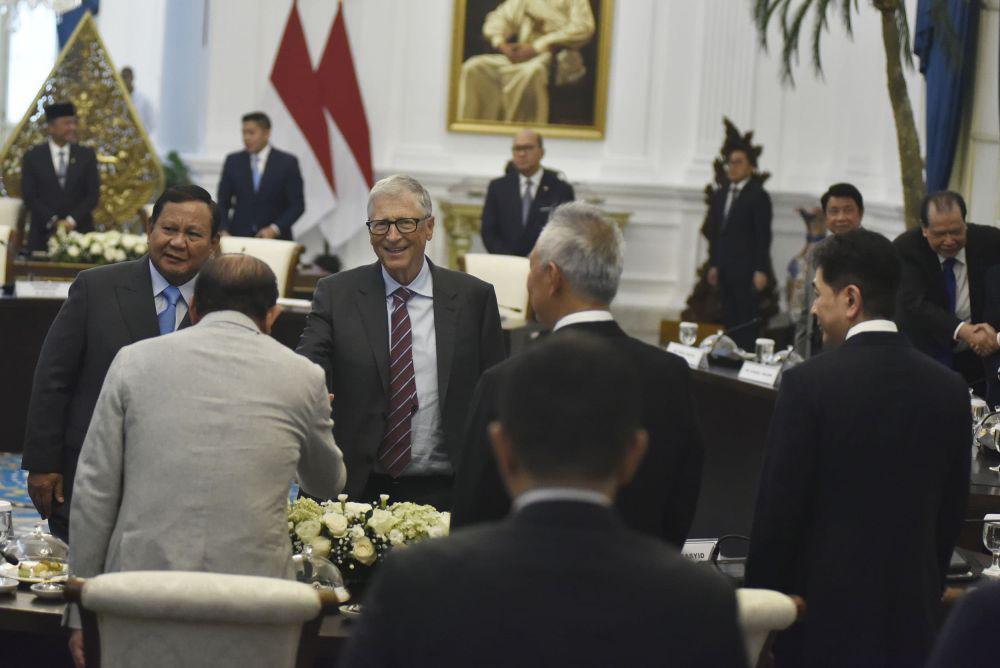 Arsjad Sebut Prabowo dan Bill Gates Miliki Hubungan Baik