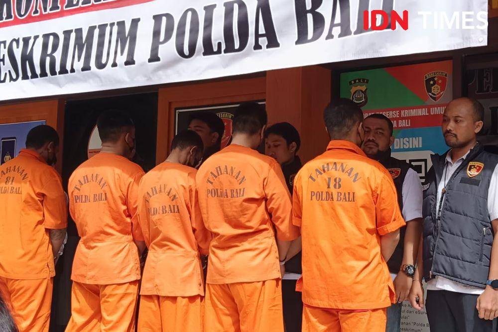 Tersangka penganiayaan dan pelecehan seksual di Denpasar (IDN Times/Ayu Afria)