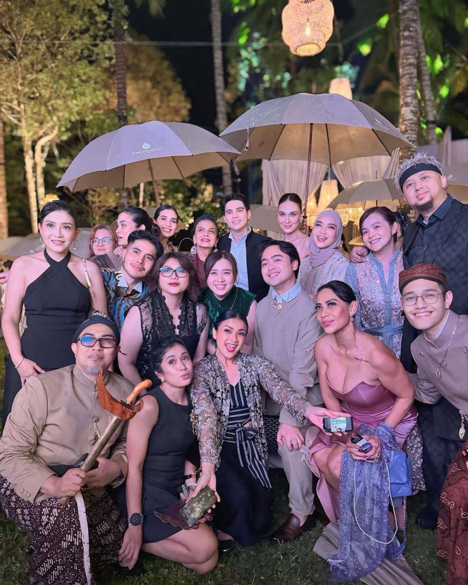 Gaya Tamu di Acara Dinner Setelah Akad Nikah Luna Maya (instagram.com/chafrederica)