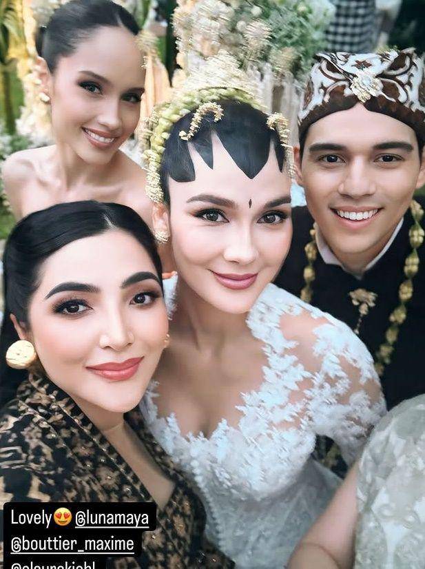 tamu artis di akad Luna Maya (instagram.com/ashanty_ash)