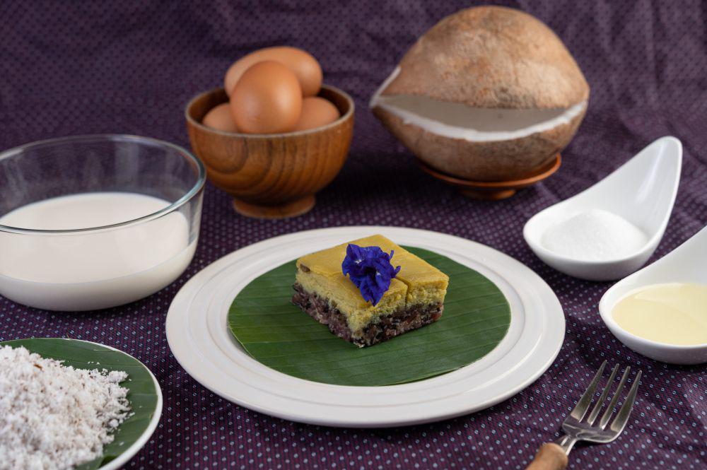 Resep Kue Talam Pisang Ketan Hitam yang Manisnya Pas dan Bikin Nagih