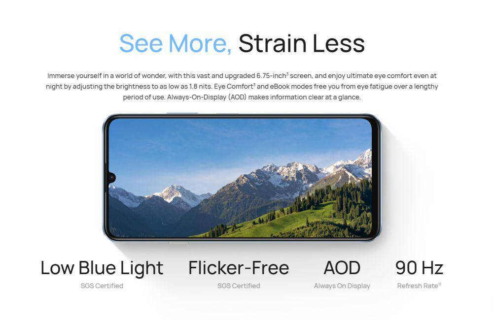 potret layar HUAWEI Nova Y72S 4G (consumer.huawei.com)