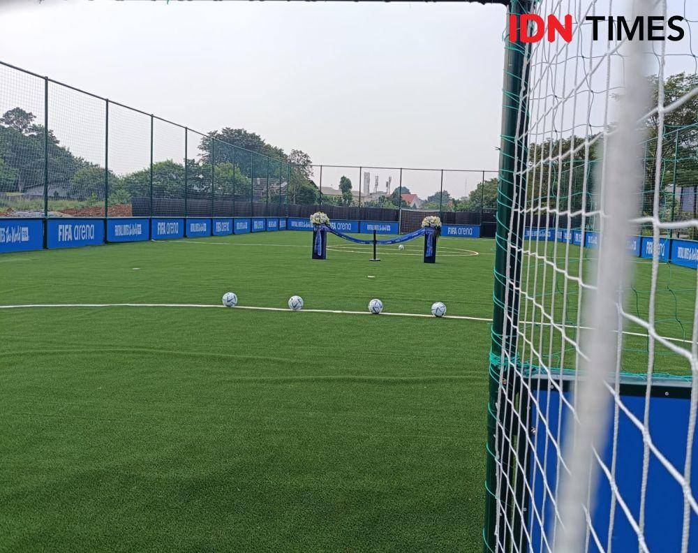 Potret FIFA Arena di Ciputat. (IDN Times/Tino).