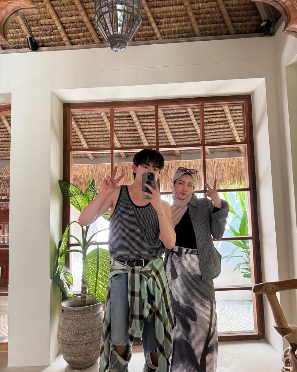 potret liburan Heo Sung Bum di Bali (instagram.com/horang.wave)