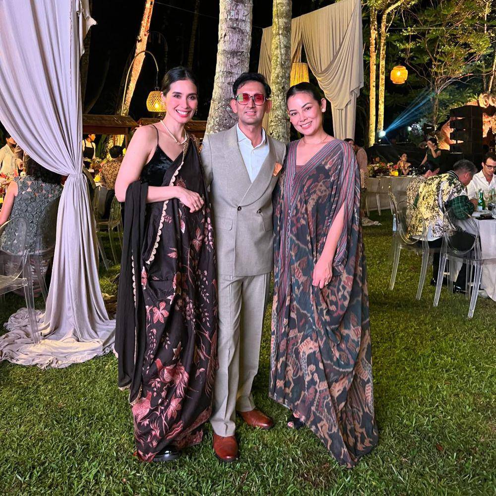 artis di dinner pernikahan Luna Maya dan Maxime (Instagram.com/marshatimothy)