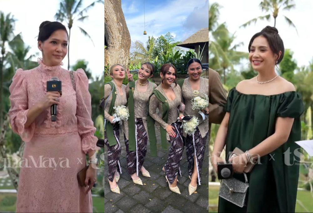 8 Gaya Tamu di Akad Nikah Luna Maya, Full Artis!