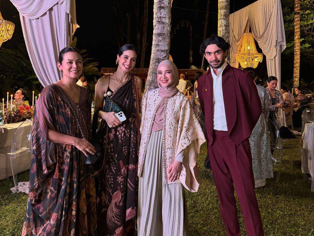Gaya Tamu di Acara Dinner Setelah Akad Nikah Luna Maya (instagram.com/chafrederica)
