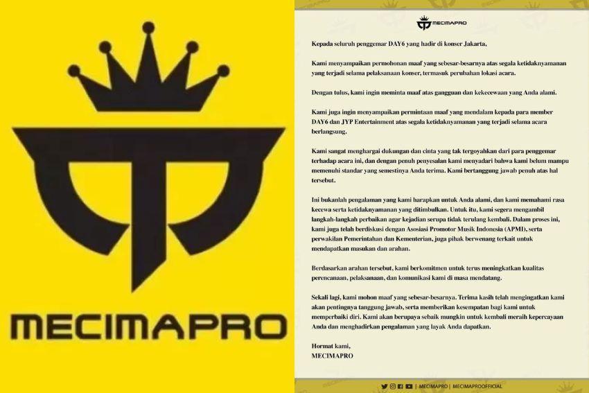 Mecimapro Minta Maaf: Kami Sadar Belum Memenuhi Standar