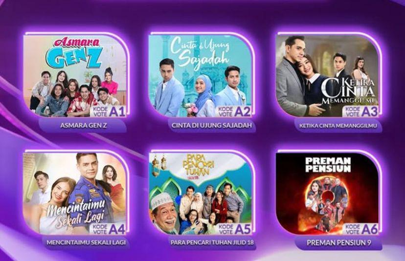 Daftar Lengkap Nominasi Indonesian Drama Series Awards 2025