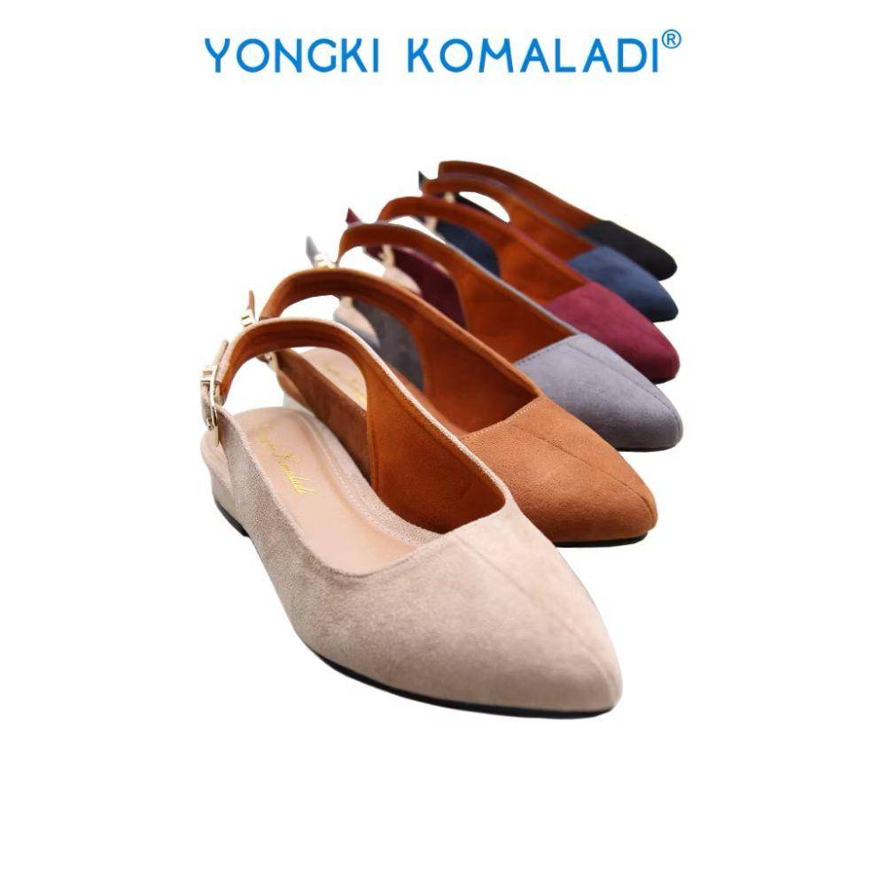 potret ide sepatu mules nuansa beige (shopee.com/Yongki Komaladi Official Shop)