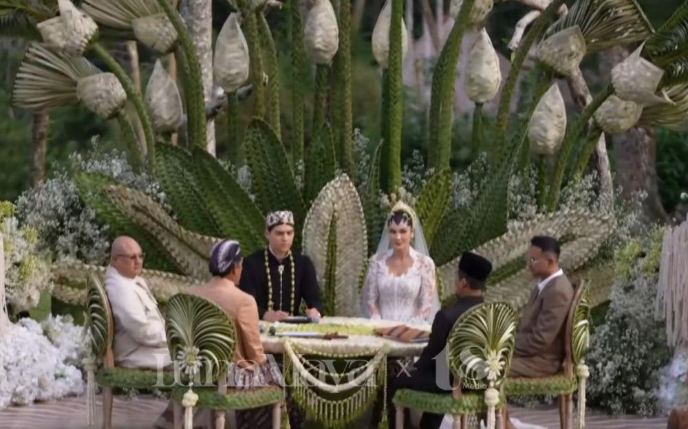 7 Dekorasi Akad Nikah Luna Maya-Maxime Bouttier, Pakai Anyaman Janur!