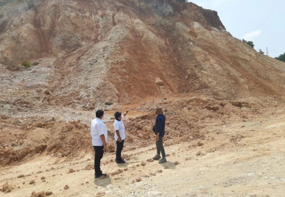 Lagi! DLH Segel 5 Tambang Batu Ilegal di Bandar Lampung