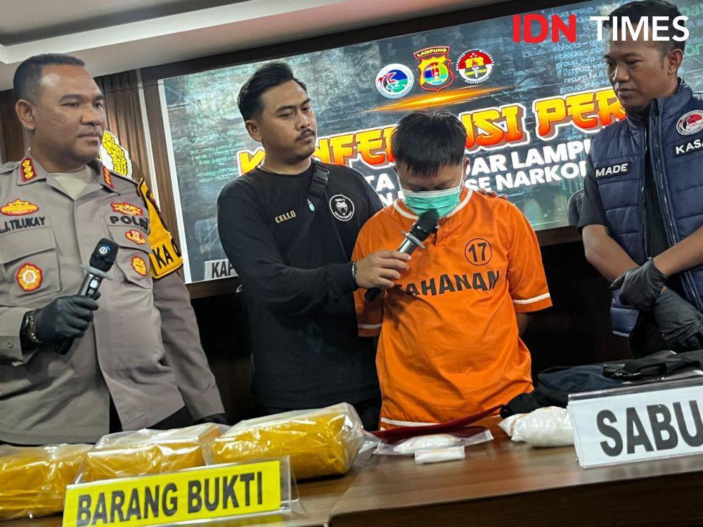Pengakuan Bandar Narkoba Ditangkap di Bandar Lampung: Karena Keadaan