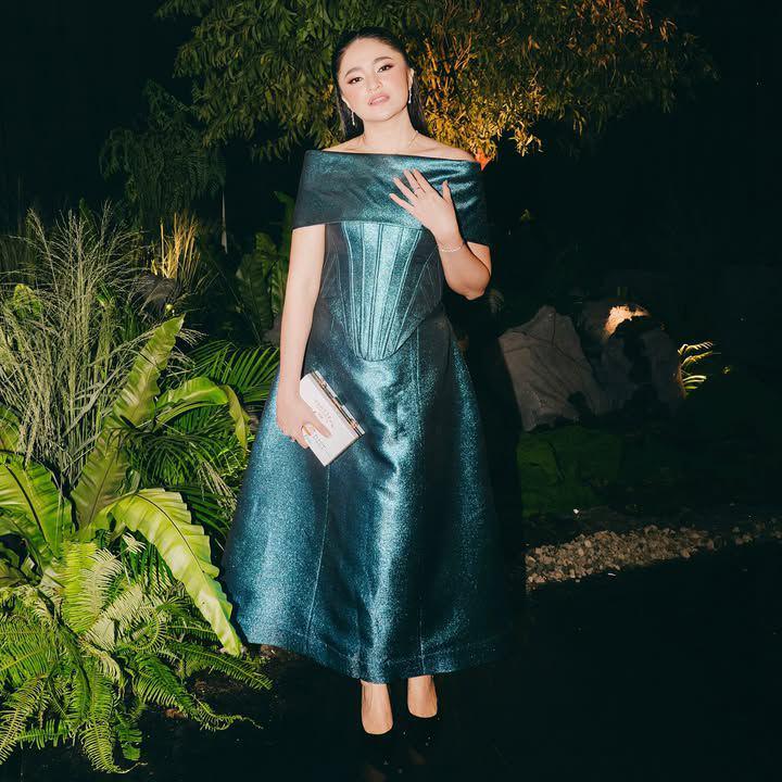 inspirasi OOTD pemeran film La Tahzan (instagram.com/marshanda99)