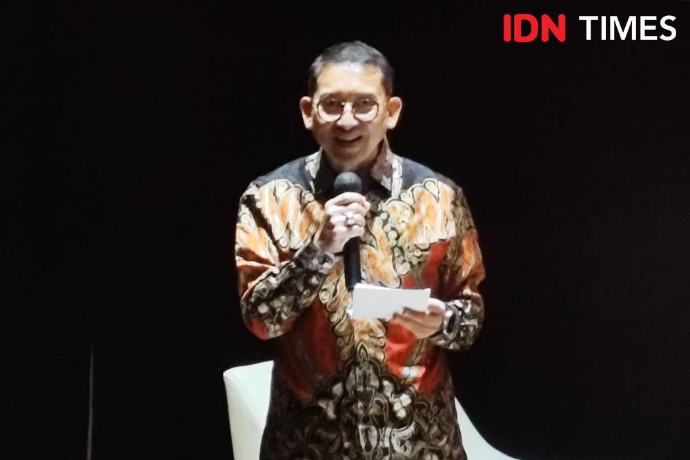 Fadli Zon di Konferensi Pers Delegasi Indonesia ke Cannes Film Festival di CGV fX Sudirman, Jakarta, Selasa (6/5/2025) (dok. IDN Times/Shandy Pradana)