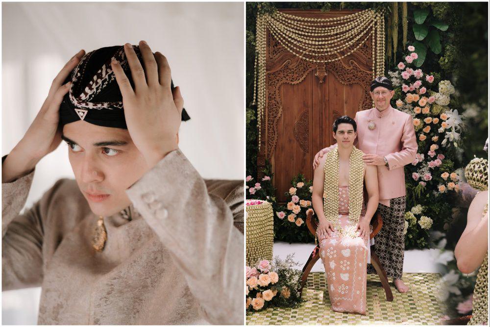 8 Penampilan Maxime Bouttier saat Acara Siraman, Gagah!