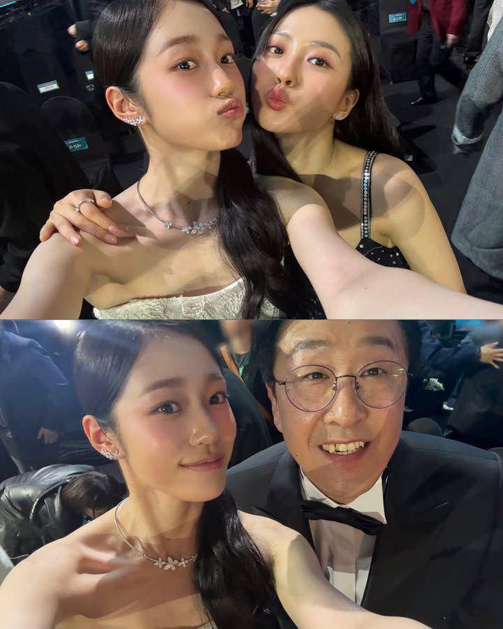 inspirasi makeup artis Korea di baeksang arts awards 2025 (instagram.com/rohyoonseo)